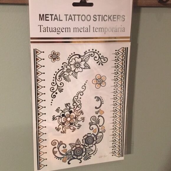 Metal Tattoo Stickers  - Picture 1 of 2